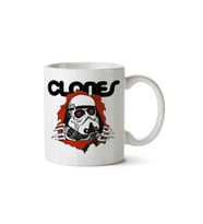 Star Wars Stormtrooper Clones Powell Peralta Ripper iki Tarafı Baskılı Kupa Bardak