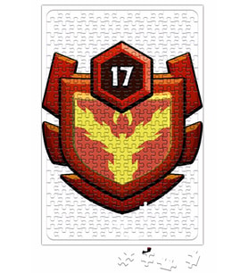 Clash Of Clans Royale Logo Puzzle 240 Parça Yapboz