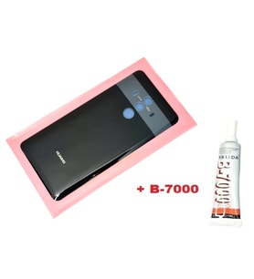 Huawei Uyumlu MATE 10 Pro Arka Pil Batarya Kapağı (CAM+B-7000) SİYAH