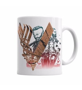 Vikings Kupa Bardak Porselen