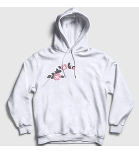 Presmono Unisex Beyaz Marinette Dupain Cheng Mucize Uğur Böceği Miraculous Ladybug Kapüşonlu Sweatshirt 492111tt