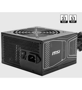 MSI MAG A850GN PCIE5 850W 80+GOLD AKTIF PFC 120MM FAN POWER SUPPLY