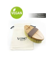 Vose %100 Doğal Vegan Selülit Fırçası (Kaktüs Kılı)