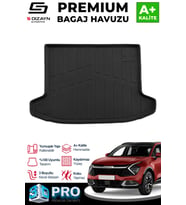 S-Dizayn Kia Sportage 3D Pro Bagaj Havuzu 2022 Üzeri A+ Kalite