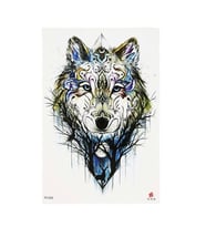 Geçici Kurt Dövme Tattoo