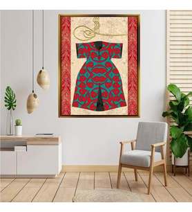 Altın  Çerçeveli tablo n499