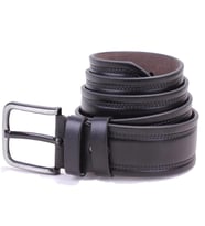Dagoster DMK26-452 Siyah 4.5 cm Suni Deri Erkek Kemer