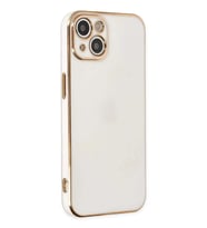 iPhone 14 Kılıf Volet Silikon - Beyaz
