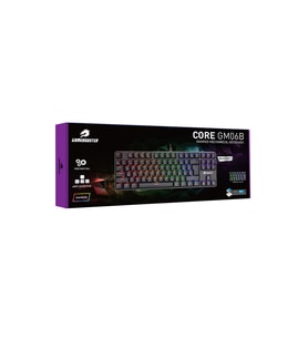 GAMEBOOSTER GM06B Plus Rainbow Aydınlatmalı 88 Tuş Mekanik Oyun Klavyesi