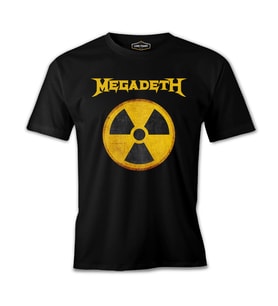 Megadeth - Nuclear Radioactive Siyah Erkek Tshirt