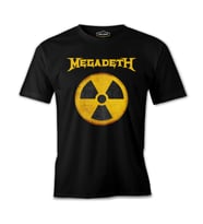 Megadeth - Nuclear Radioactive Siyah Erkek Tshirt