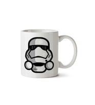 Simpler Stormtrooper Star Wars iki Tarafı Baskılı Kupa Bardak