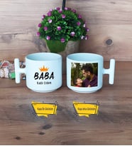 Babalar Günü Hediyesi Kupa Bardak T Fotoğraflı Babaya Hediye