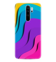 Redmi Note 8 Pro Uyumlu Kılıf Silikon Desen Özel Seri Renk Cümbüşü 1631