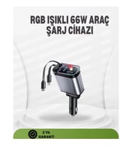 Mey İthalat® Ford, Opel, Volvo, Skoda Araçlar için 66W Çoklu Hızlı Şarj Cihazı