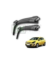 OPEL CORSA D ÖN CAM SİLECEK SÜPÜRGESİ TAKIMI 208 - 2014 CORSA D ÖN SİLECEK SAĞ SOL TAKIM