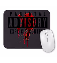 Parental Advisory Explicit Content 2 Mouse Pad