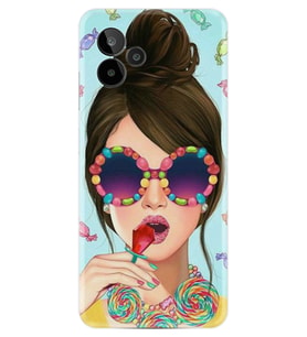 General Mobile GM 24 Pro Kılıf Resimli Desenli Baskılı Silikon Sugar and Woman 1418