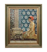 e38 EL İŞÇİLİĞİ FOLYO KABARTMA TABLO 60*58 cm - 5703