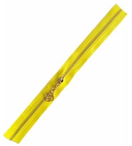 Angel Çanta Aksesuar Başlıklı Fermuar 30 Cm Light Gold Metal Sarı