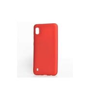 Samsung Galaxy M10 Premium Silikon Kılıf Bordo