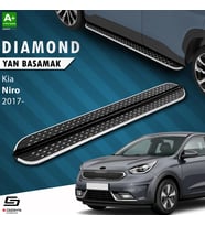 S-Dizayn Kia Niro Diamond Krom Yan Basamak 183 Cm 2017 Üzeri