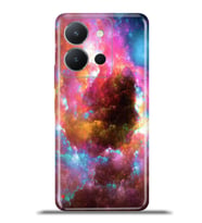 Vivo Y36 Kapak HD Renkli Dizayn Silikon Kılıf - Billion Galaxies