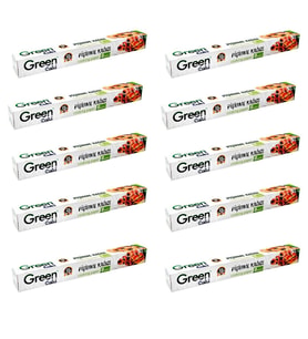 Green Cuki Yağlı Fırın Tepsi Pişirme Kızartma Kağıdı - 8 Metre - 10 Kutu