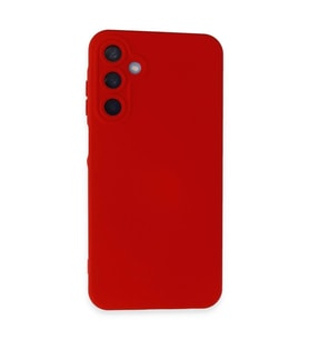 Samsung Galaxy A15 4g Kılıf Nano İçi Kadife Silikon - Kırmızı