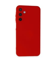 Samsung Galaxy A15 4g Kılıf Nano İçi Kadife Silikon - Kırmızı