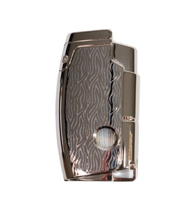 Parmida Çift Torch Pürmüz Gunmetal Puro Çakmağı - TR8941