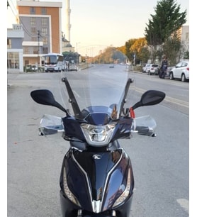 MOTOCAM Kymco People S 200 Ön Cam 2020-2026 Model 38cm Şeffaf Renkli 4mm SPORTİF