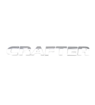 VW Crafter 2013-2016 Arka Bagaj Kapağı Yeni CRAFTER Yazısı 2E0853687A