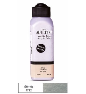 Artdeco Akrilik Boya Gümüş 140 ml 3722