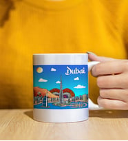 Dubai Tasarımlı Beyaz Kupa