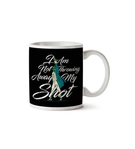 Star Wars Hamilton I Am Not Throwing Away My Shot İki Tarafı Baskılı Kupa Bardak