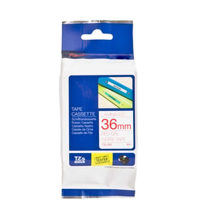 Tonersepeti Brother TZE-262 Kırmızı Lamine Muadil Etiket 36mm