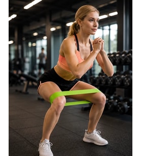Northcity Pilates ve Fitness Direnç Bandı - Esnek Güçlendirme Lastiği ve Yoga Egzersiz Bandı