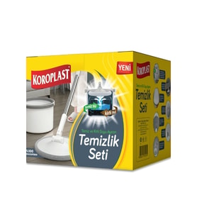 Çift Fonksiyonlu Temizlik Seti, Kirli ve Temiz Suyu Ayırma Özelliği