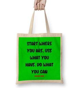 Motivational Quotes Sayings - Entrepreneurs İnspiration Success Work Gifts Bez Çanta Uzun Saplı