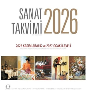 Sanat Takvimi 2026 Duvar Takvimi