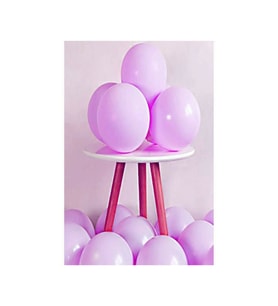 mor lila makaron soft balon 30 adet