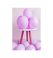 mor lila makaron soft balon 30 adet