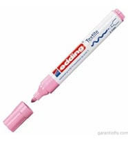 Edding 4500 Pembe Kumaş Boyama Kalemi (Tişört/Tekstil Marker)