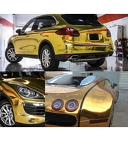 Gold Altın Varak Su Geçirmez Araç Motor mobilya Folyosu 122cmX2Mt