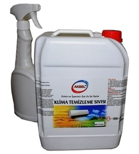 Akbel Klima Temizleme Sıvısı (Direk Kullanım) 5 Kg+Uygulama Spreyi