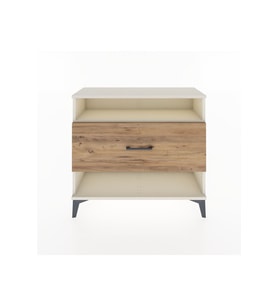 Arges Şifonyer Tek Raflı Tek Çekmeceli 88x30x80 Aytaşı-Çam