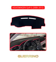 VOLKSWAGEN Golf 6 (2008-2012)TORPİDO KORUMA HALISI KIRMIZI KENAR
