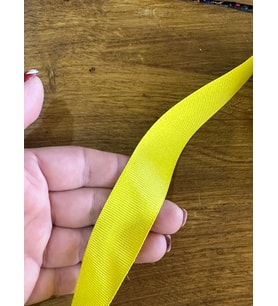 EN 3 CM LİMON SARISI KAALIN KURDELE ŞERİT DİKİŞ GİYİM AKSESUARI 1 METRE