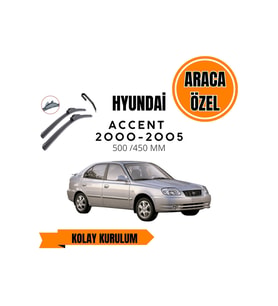 Hyundai Accent  (2000-2005) Araca Özel Silecek
